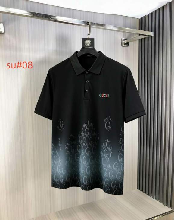 Picture of Gucci Polo Shirts Short _SKUGucciM-3XL12yr18427830